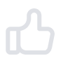 Thumbs up approval icon